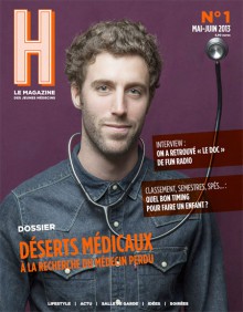 StreetPress est éditeur de H, le magazine des jeunes médecins