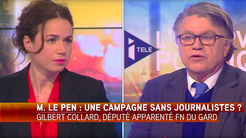Myriam Encaoua reconnaît sur i>Télé que les médias « brouillent » le message du FN