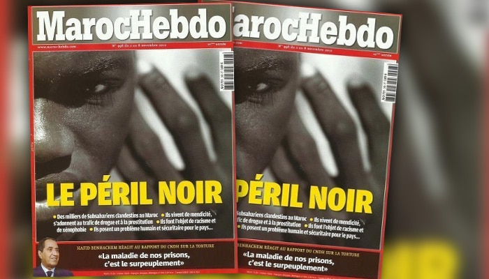 Maroc Hebdo raciste ?
