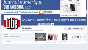 Libération sort son journal numérique sur Facebook