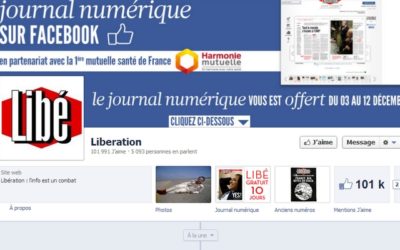 Libération sort son journal numérique sur Facebook