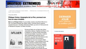 Philippe Cohen à Radio Courtoisie : Abel Mestre brandit un carton rouge