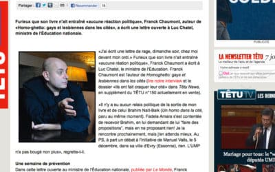 Franck Chaumont : journaliste ou militant ?