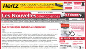 Première grève pour Bernard Tapie