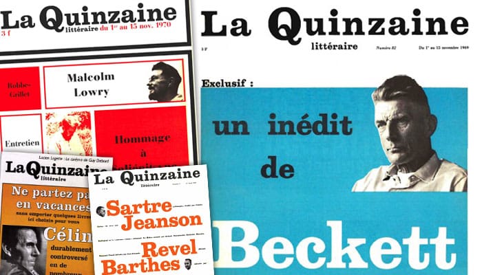 La Quinzaine littéraire « en danger de mort » selon Maurice Nadeau