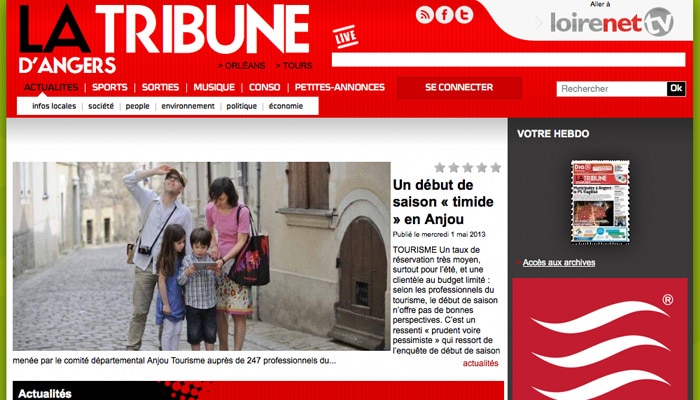 La fin de la Tribune d’Angers