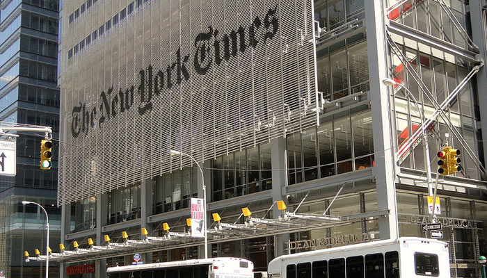 Un an et demi « d’avance » pour le New York Times pendant 102 ans