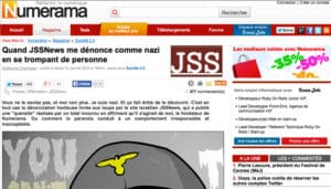 Quenelle : JSS News dénonce par erreur un jeune journaliste