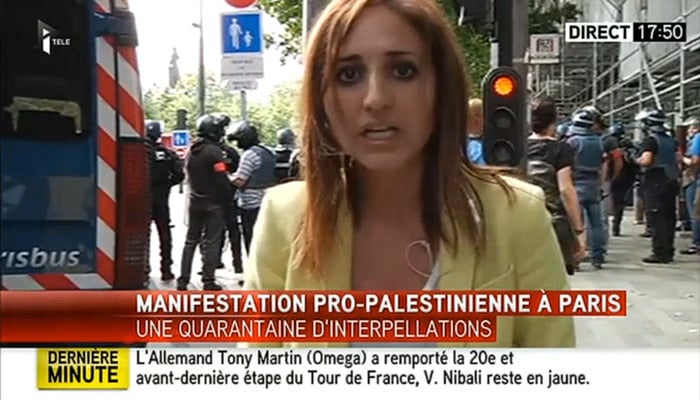Manif pro-Gaza : des journalistes bousculés, Boniface menacé