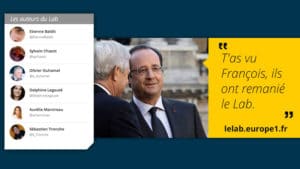 Le lab d’Europe 1: après l’anecdotique, le politique