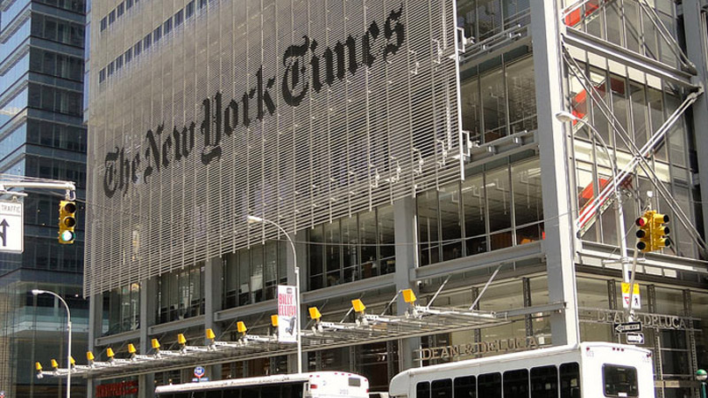 Grève au New York Times