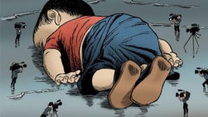 Le Monde, les photos et l’invasion migratoire