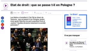 Les Matins de France Culture en direct de Varsovie : une émission de propagande rondement menée