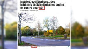 Centre d’hébergement du 16ème arrondissement de Paris : quand Libé vend la mèche…