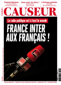 Causeur n°40 : France Inter aux Français !