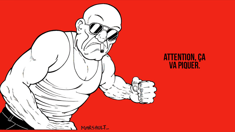 Le dessinateur Marsault censuré par Facebook