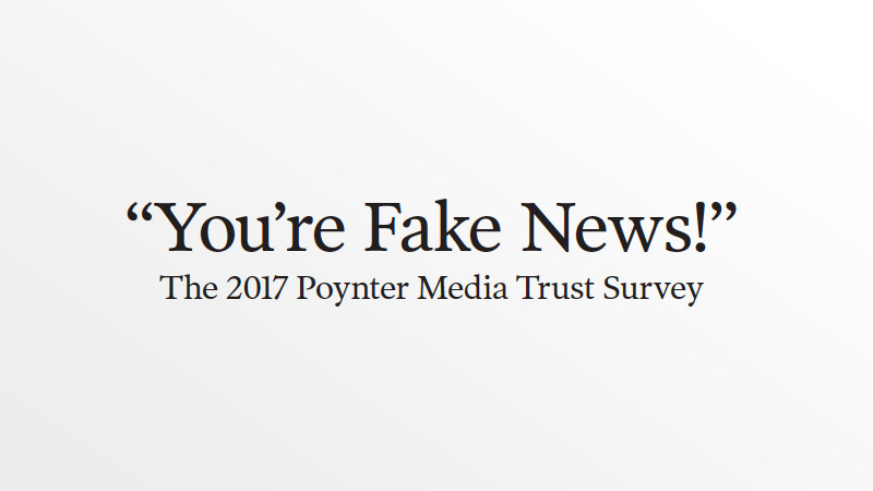 Perte de confiance dans les médias : aux États-Unis aussi