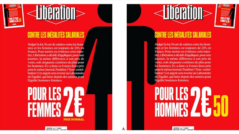 Journée internationale des femmes : Libération en plein “bad buzz” pour sa double tarification