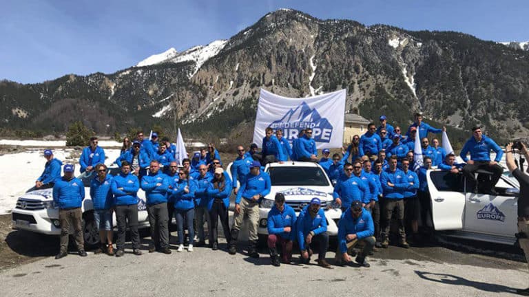 Manifestations à la frontière italienne : la frontière de la légitimité médiatique