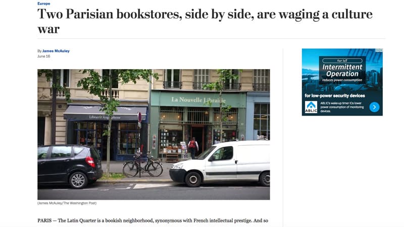Quand le Washington Post de Jeff Bezos (Amazon) s’attaque à La Nouvelle Librairie