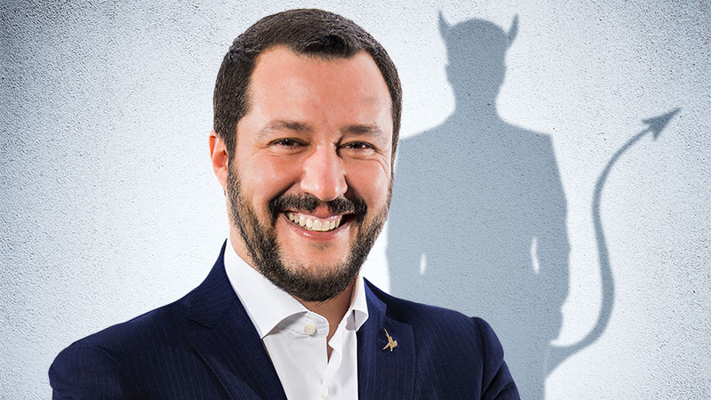 Notre jeu de l’été : analyse d’une dépêche AFP #2, le diable de Salvini