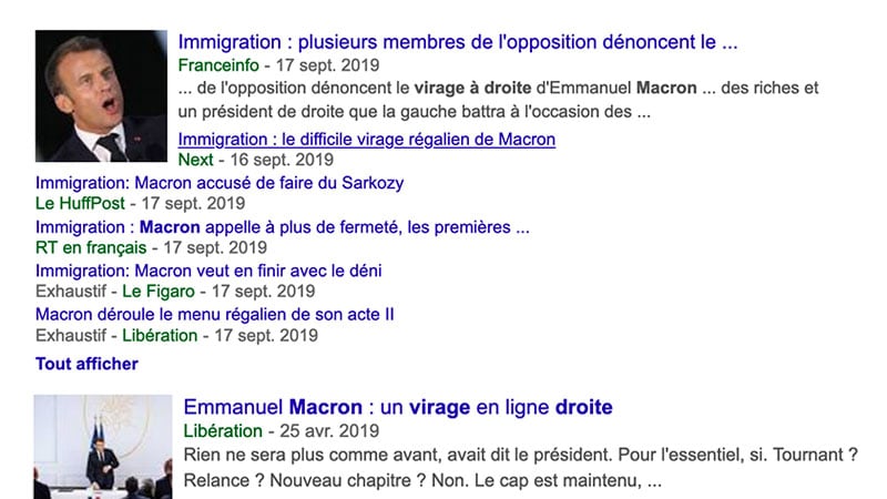 Virage à droite d’Emmanuel Macron : une opération d’enfumage reçue 5 sur 5 dans les médias
