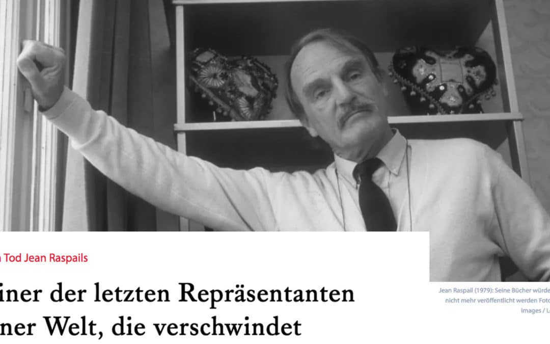 Hommage à Jean Raspail, le témoignage de Junge Freiheit