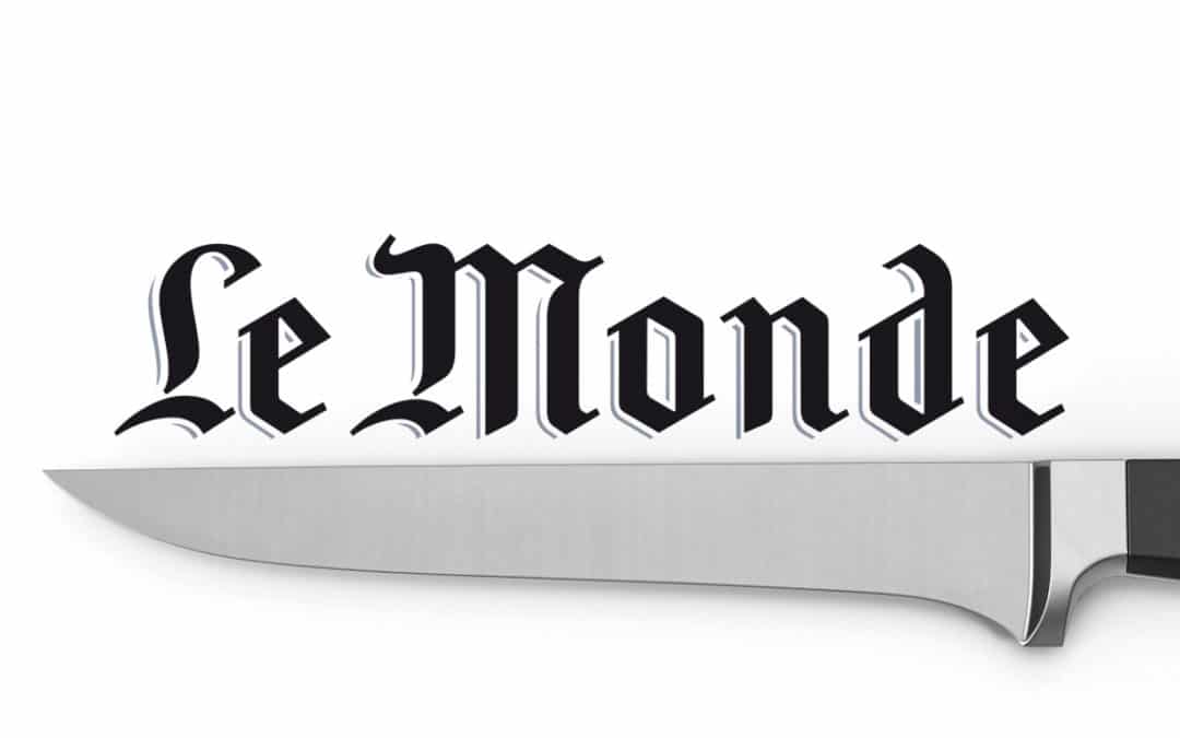 Les médias libéraux libertaires et l’ensauvagement, un exemple au&nbsp;Monde