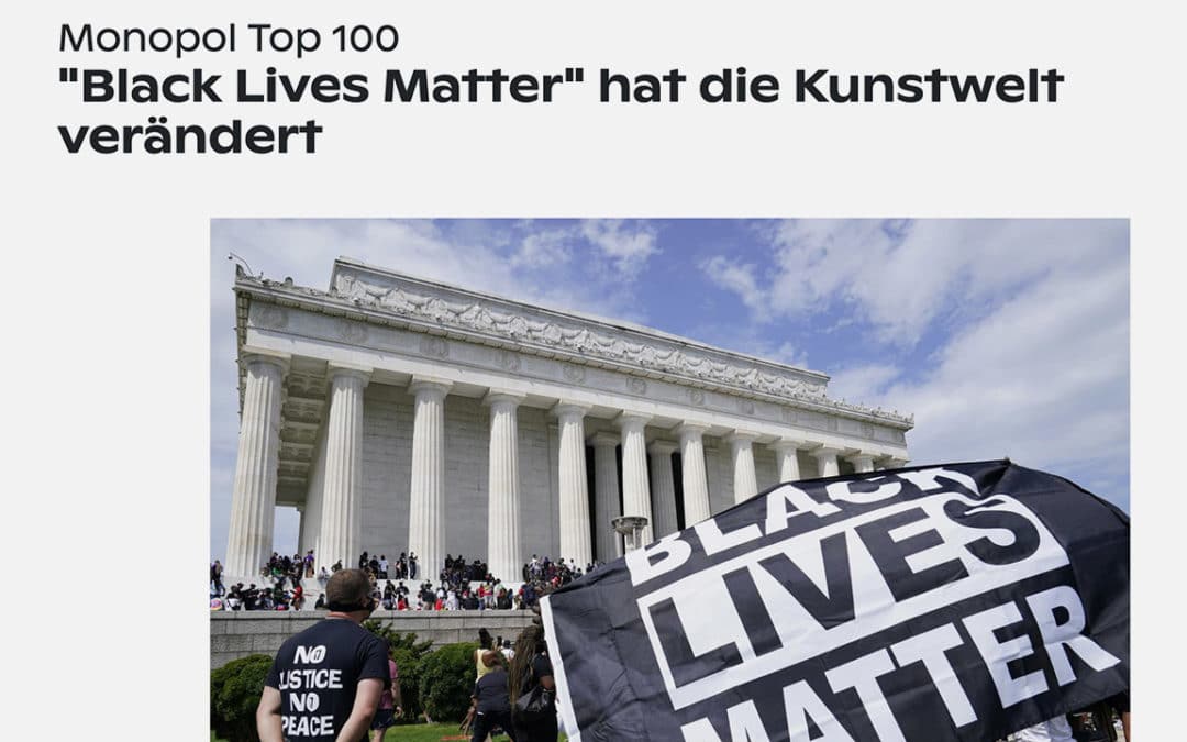 Allemagne, un magazine couronne black lives matter, acteur de l’année