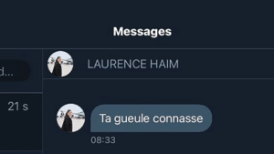 Laurence Haïm ou le tweet rageur