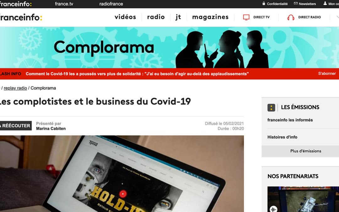 Franceinfo met Complorama dans vos oreilles