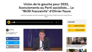 Franceinfo : analyse politique lunaire de Renaud Dély et Marc Fauvelle