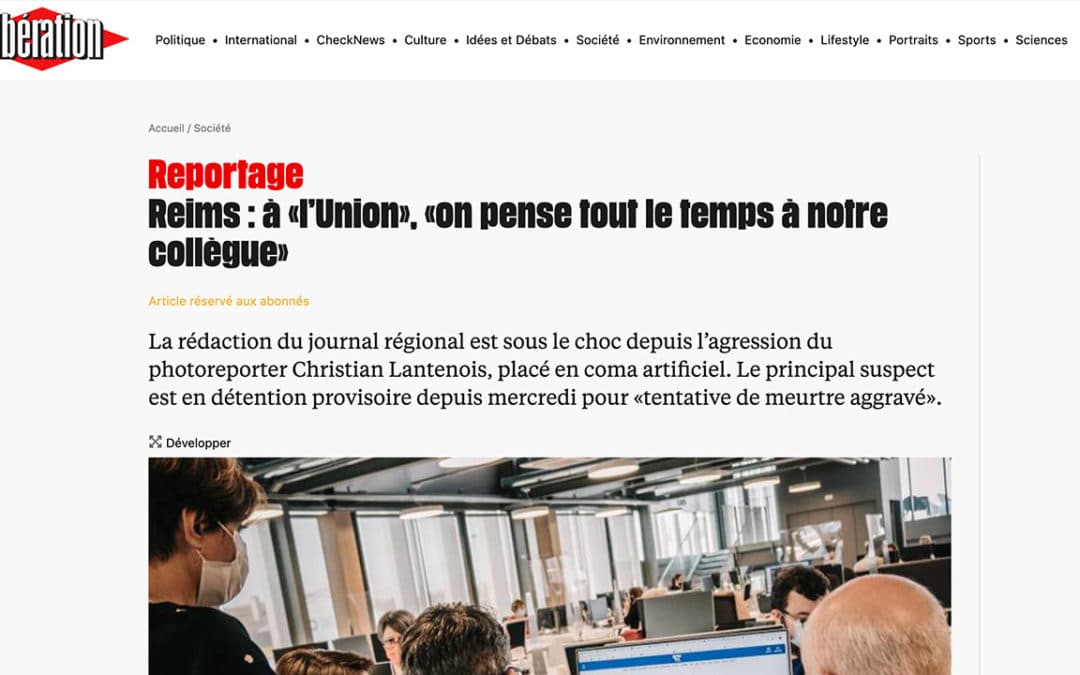 Reims&nbsp;: un photographe de l’Union tabassé et dans le coma, un algérien clandestin interpellé