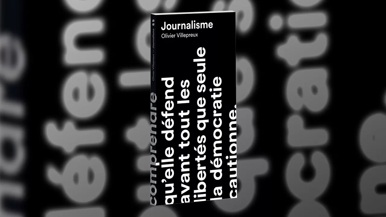 Parution : Journalisme, d’Olivier Villepreux, aux Éditions Anamosa