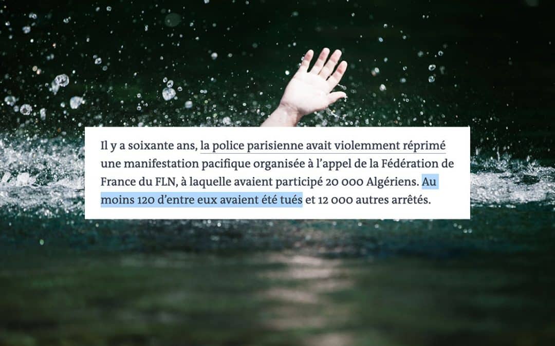 17 octobre 1961 : les Décodeurs du Monde se noient dans le mensonge