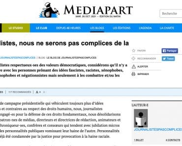 Déontologie : quand des journalistes revendiquent leur qualité de non-journalistes