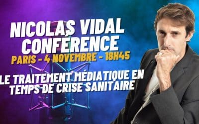 Nicolas Vidal à Paris sur le pass sanitaire