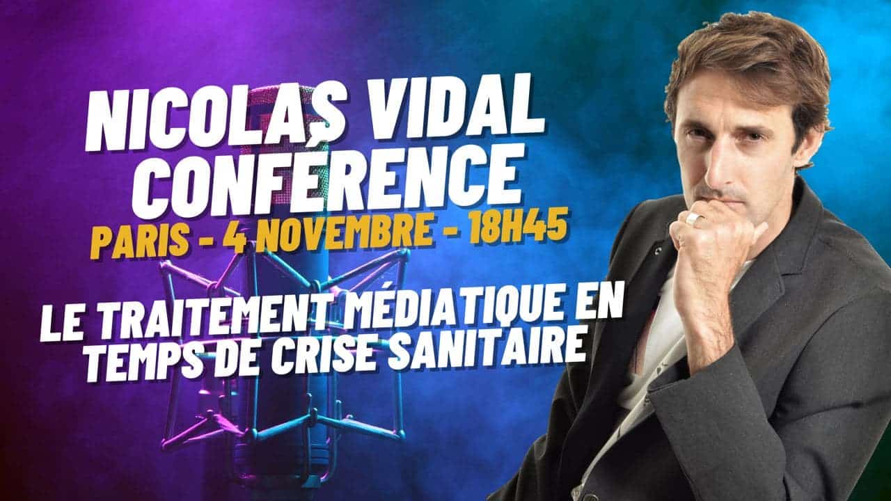 Nicolas Vidal à Paris sur le pass sanitaire