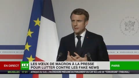 Vœux à la presse : les inquiétantes déclarations d’Emmanuel Macron