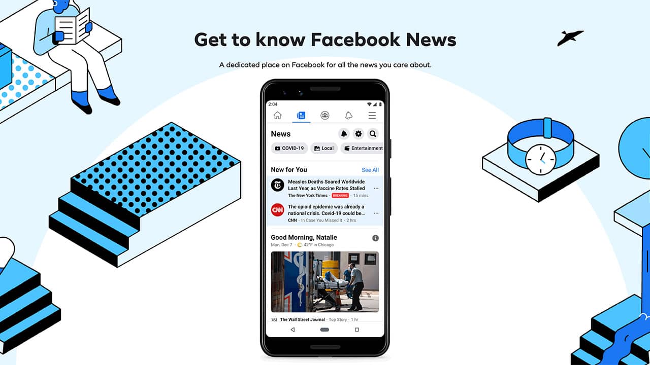 Facebook News arrive en France