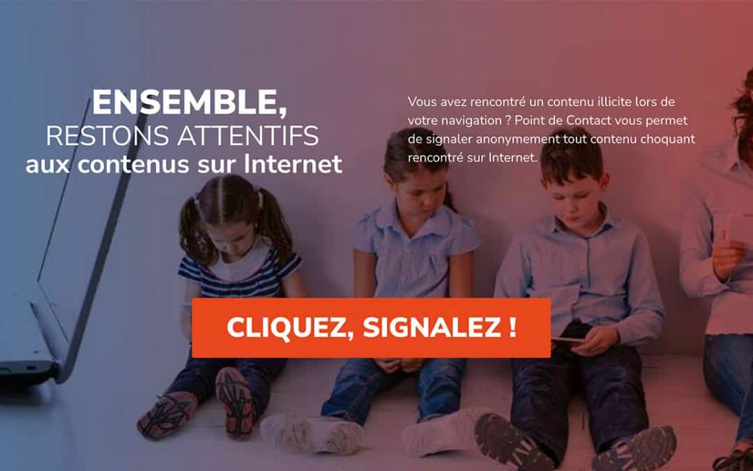 Derrière Point de Contact, le ministère de l’Intérieur et Google/Facebook