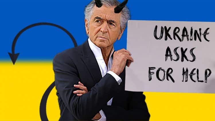 Un portrait italien de BHL