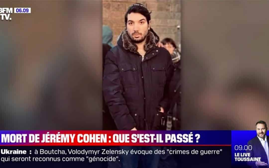 Jeremy Cohen, une victime de plus des contre-feux médiatiques