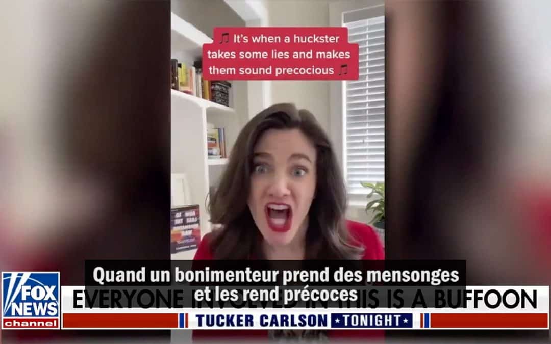 Nina Jankowicz ministre de l’information de Joe Biden et Castafiore