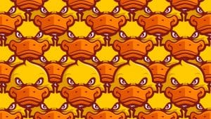 Canetons CGT en colère au Canard enchaîné