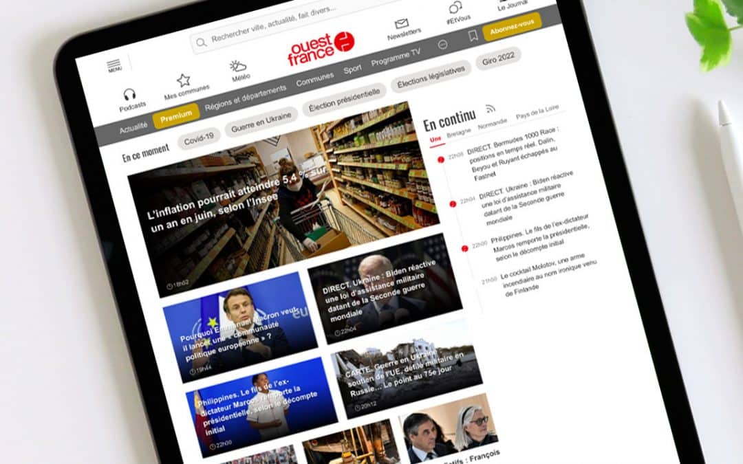 Ouest-France, comme les autres, vise le numérique