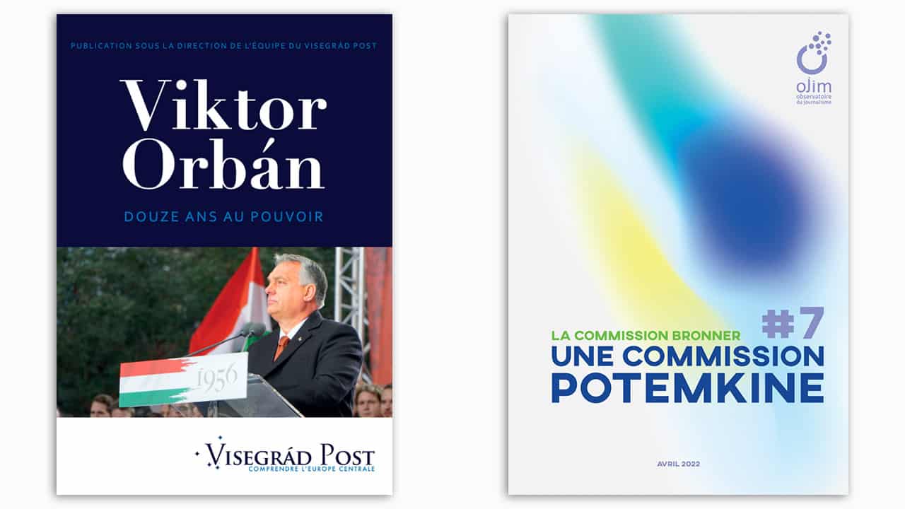 Nous publions un nouveau dossier numérique sur la Commission Bronner, envoyé à tous nos donateurs dès 1 €. Les donateurs de plus de 50 € reçoivent une de nos brochures papier dédicacées, les donateurs de plus de 100€ reçoivent un tout <strong>nouveau livre sur Viktor Orbán</strong> et les raisons de son succès.