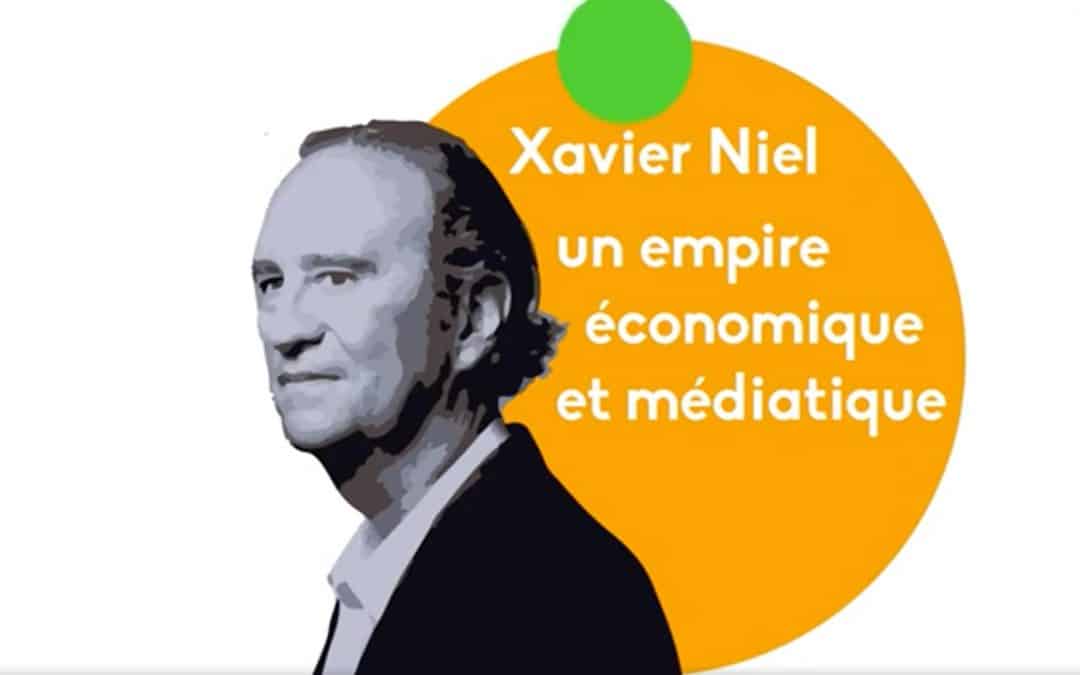 Notre première infographie animée sur Xavier Niel