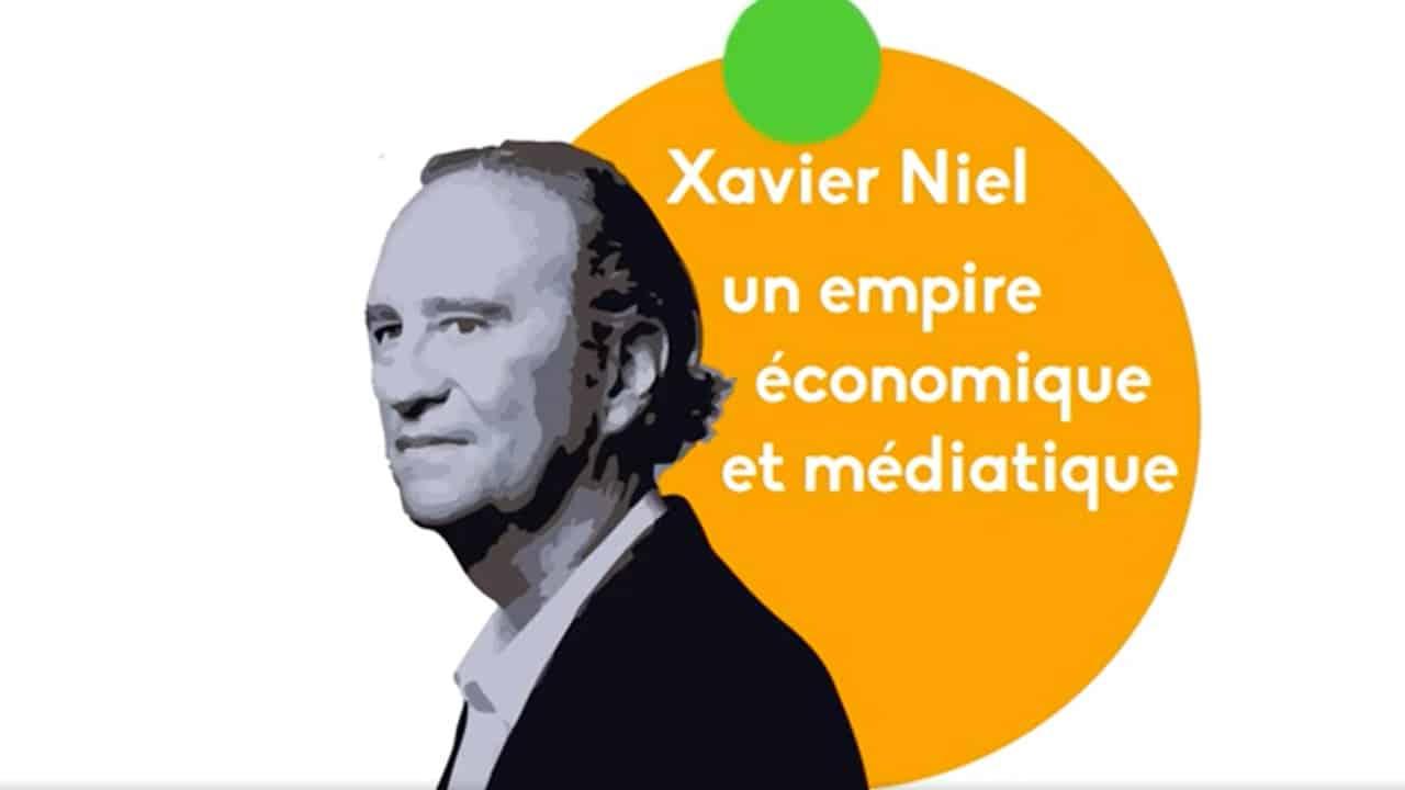 Notre première infographie animée sur Xavier Niel