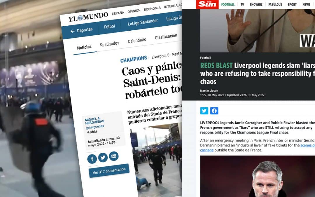 Stade de France : les journaux britanniques et espagnols décrivent la France comme un État défaillant